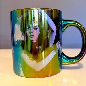 Colorful Oil Slick Wednesday Addams Rave Dance Coffee Mug